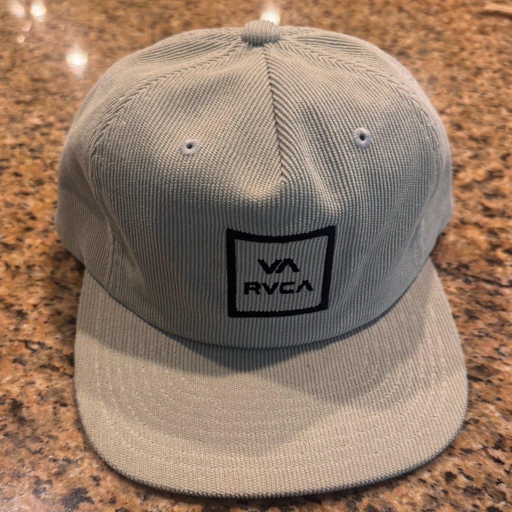 RVCA Cream Corduroy Cap NWOT